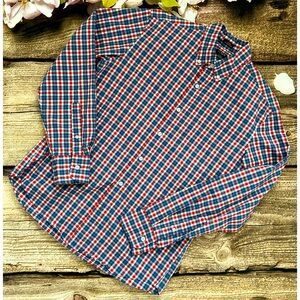 J.CREW Men’s Untucked Slim flex casual shirt Size Medium